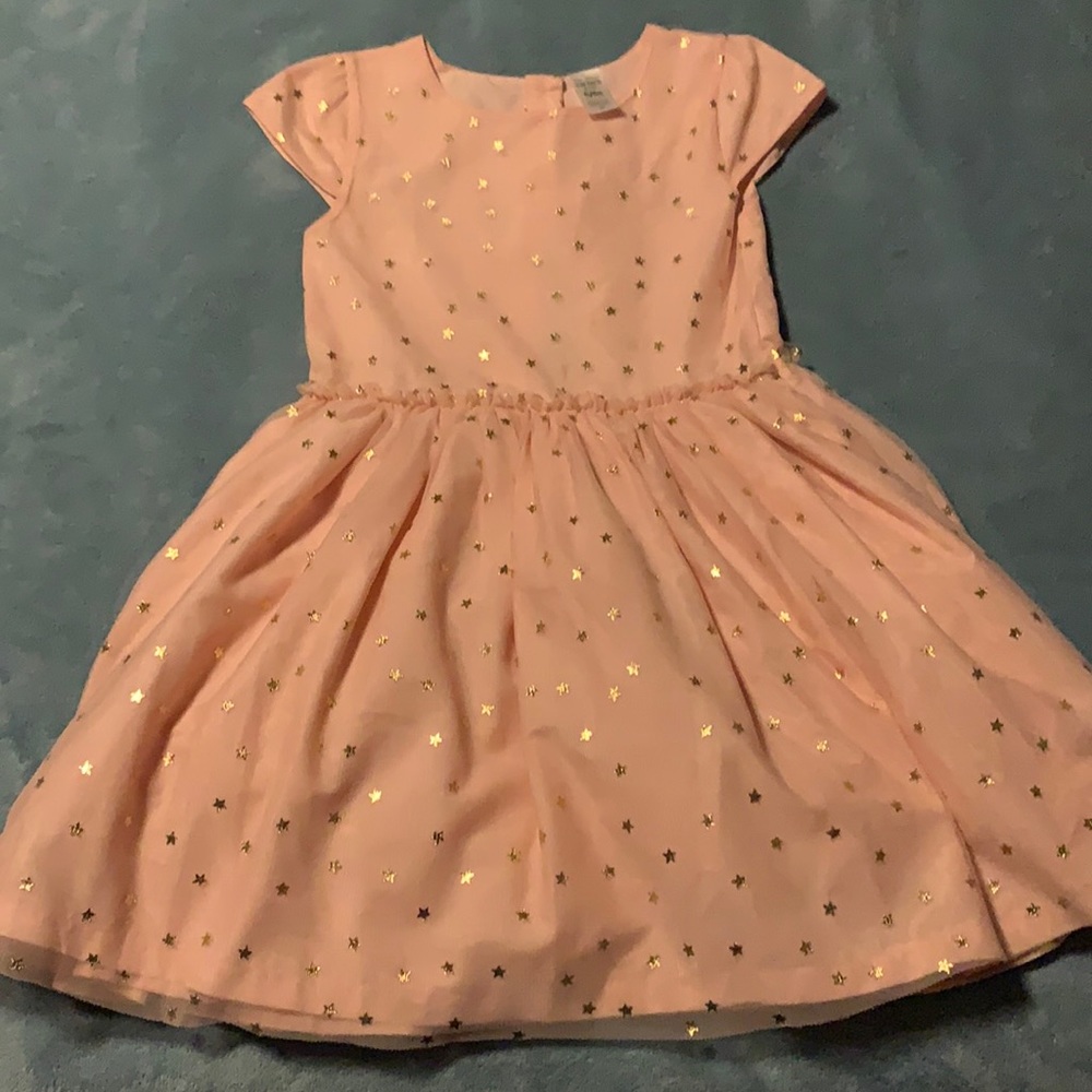 Beautiful EUC, girls size 6/6x, Pink winter formal dress.